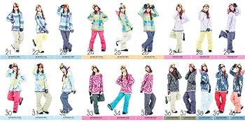新品 シークレットガーデン レディース スキー/スノーボード ウェア 上下セット secret garden スキー スノーボード ウェア Amazon.co.jp